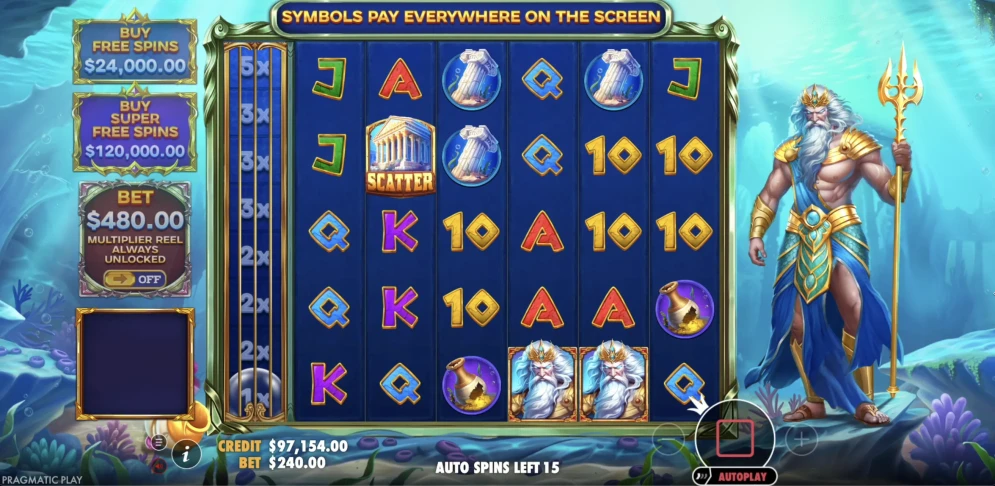 Waves of Poseidon Slot